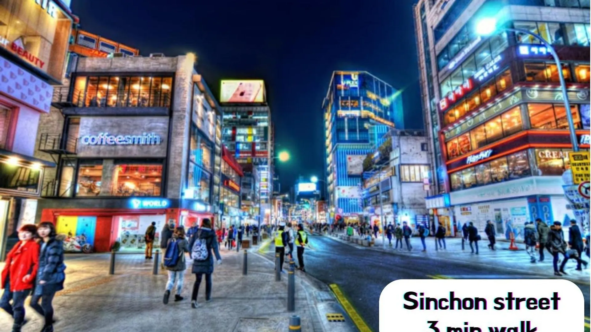 Hongdae 10Min, Best Location Seoul South Korea